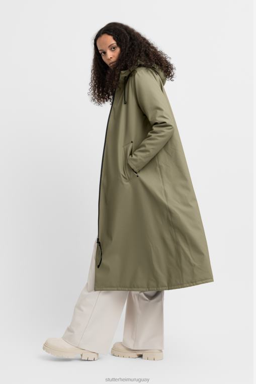 Stutterheim mujer chubasquero largo de invierno mosebacke N80T206 ropa áloe