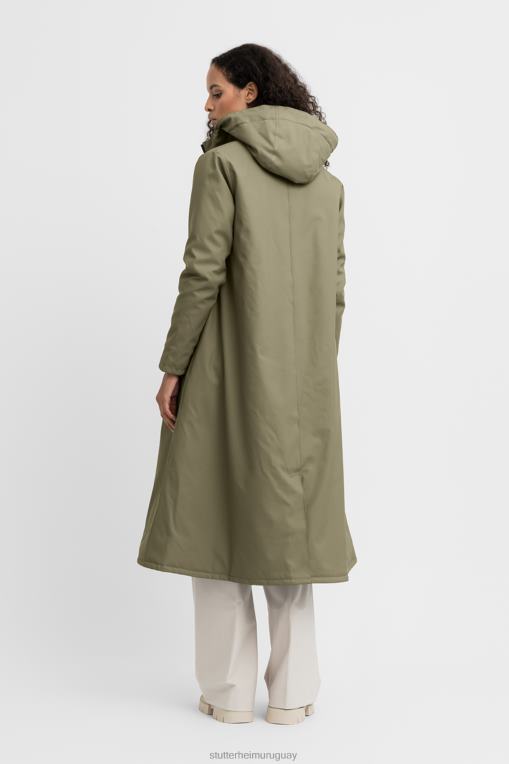 Stutterheim mujer chubasquero largo de invierno mosebacke N80T206 ropa áloe