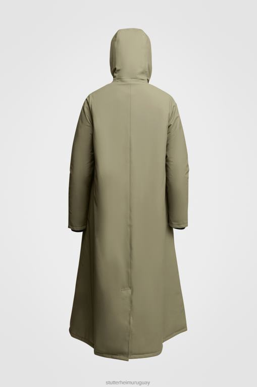 Stutterheim mujer chubasquero largo de invierno mosebacke N80T206 ropa áloe