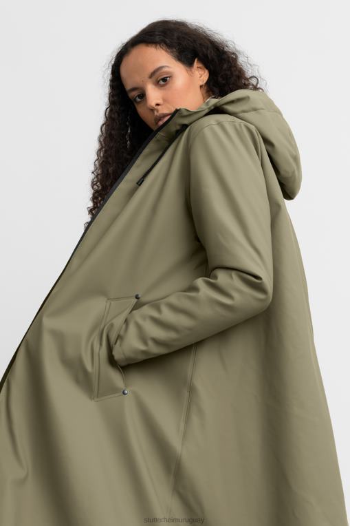 Stutterheim mujer chubasquero largo de invierno mosebacke N80T206 ropa áloe