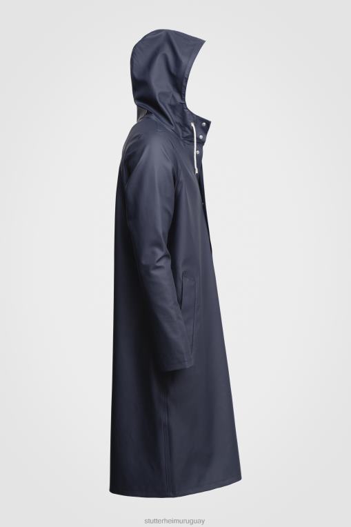 Stutterheim mujer impermeable largo estocolmo N80T46 ropa Armada