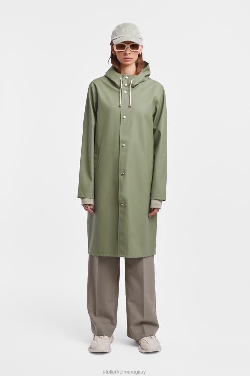 Stutterheim mujer impermeable largo estocolmo N80T48 ropa alfa alfa