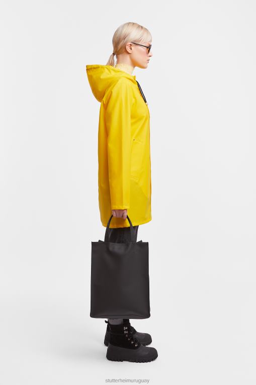 Stutterheim mujer impermeable ligero estocolmo N80T54 ropa amarillo