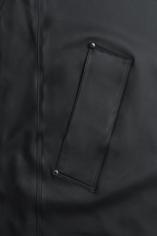 Stutterheim mujer impermeable ligero estocolmo N80T60 ropa negro