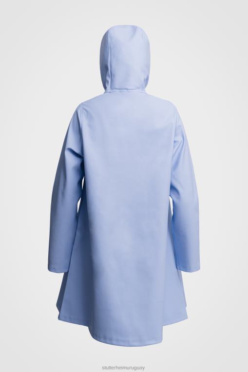 Stutterheim mujer impermeable mosesbacke N80T192 ropa azul claro