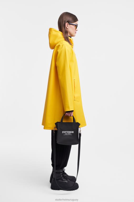 Stutterheim mujer impermeable mosesbacke N80T4 ropa amarillo