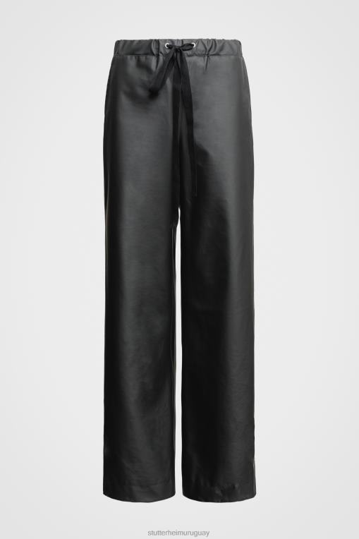 Stutterheim mujer pantalones ligeros vasa N80T92 ropa negro