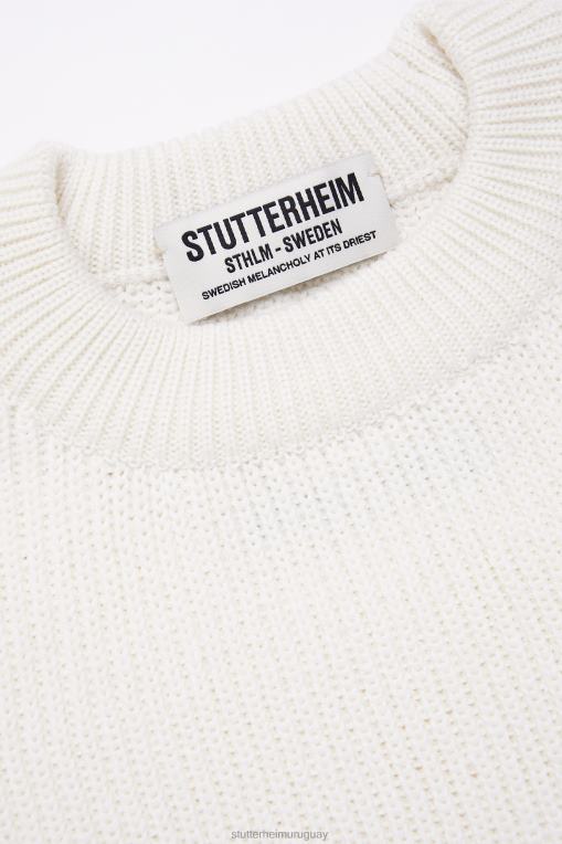 Stutterheim mujer suéter original N80T84 ropa blanquecino