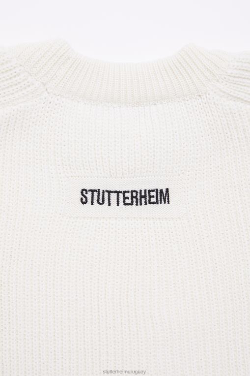 Stutterheim mujer suéter original N80T84 ropa blanquecino