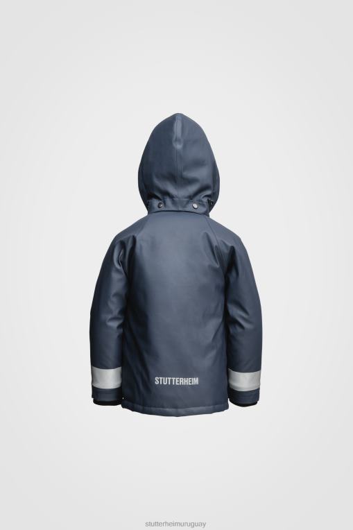 Stutterheim niños mini impermeable de invierno para niños N80T426 ropa Armada