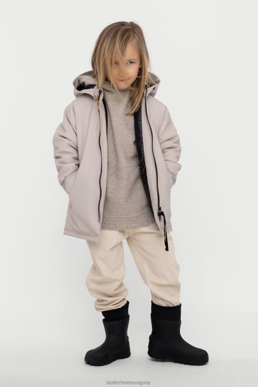 Stutterheim niños mini impermeable de invierno para niños N80T427 ropa arena clara
