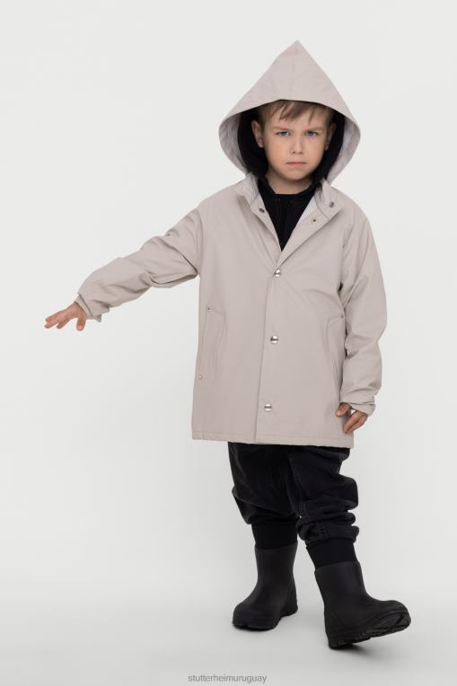 Stutterheim niños mini impermeable ligero para niños N80T330 ropa arena clara