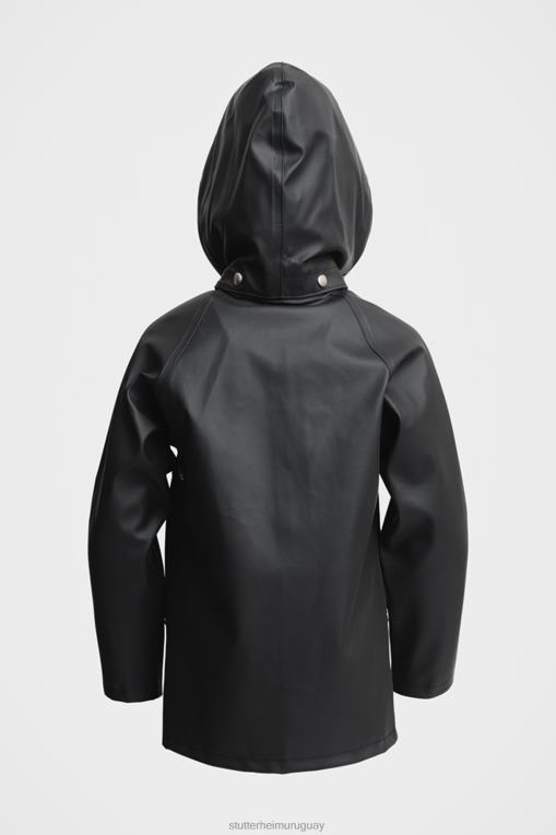 Stutterheim niños mini impermeable para niños N80T333 ropa negro