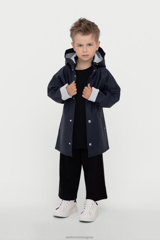 Stutterheim niños mini impermeable para niños N80T335 ropa Armada