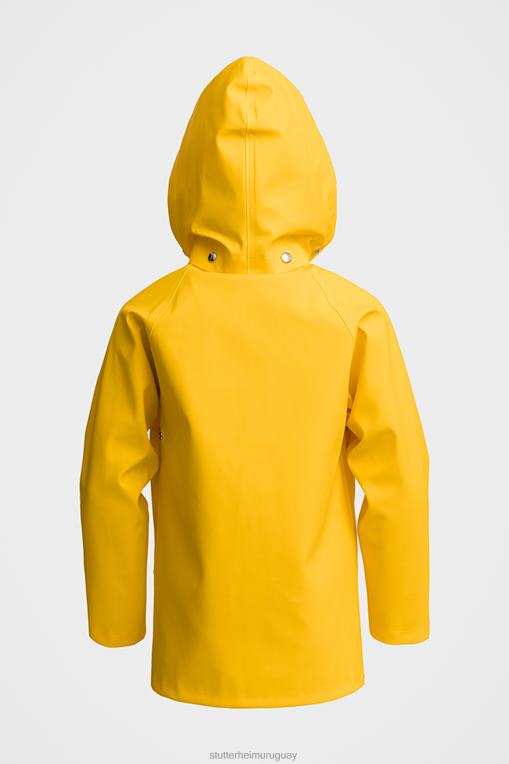 Stutterheim niños mini impermeable para niños N80T421 ropa amarillo