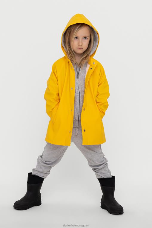 Stutterheim niños mini impermeable para niños N80T421 ropa amarillo