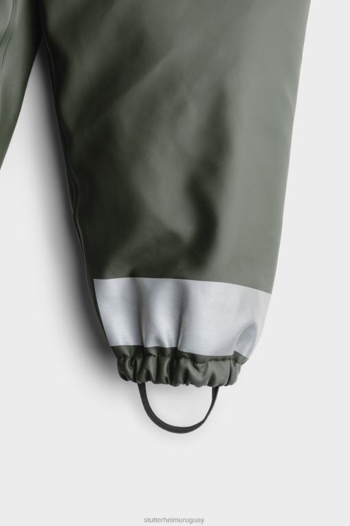 Stutterheim niños peto mini invierno N80T416 ropa verde